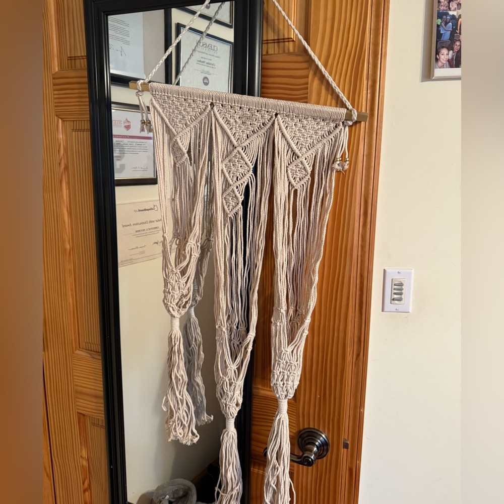 Macrame Hanging plant holder